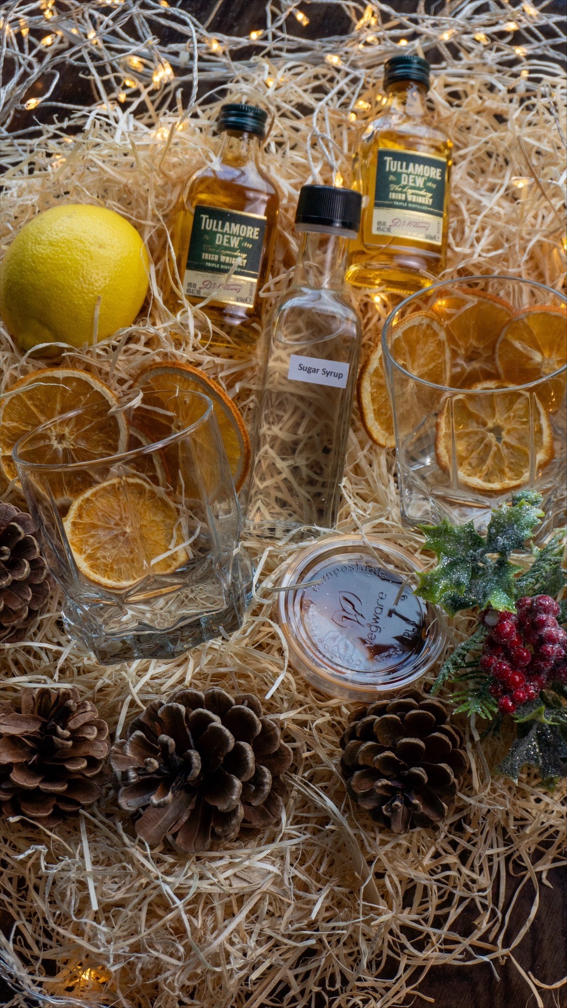 Christmas Old Fashioned Whiskey Cocktail Kit